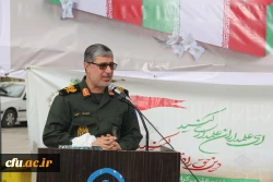 آیین کلنگ زنی احداث یادمان شهید گمنام به میزبانی دانشگاه فرهنگیان هرمزگان، برگزار شد. 5