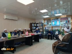 برگزاری نشست مسئول نهاد رهبری دانشگاه فرهنگیان استان بوشهر با مبلغین و ائمه جماعات دانشگاه 6