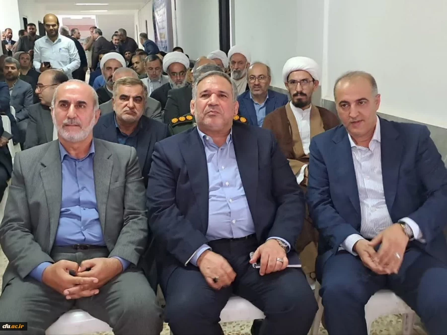 افتتاح دانشگاه فرهنگیان در کلارآباد شهرستان عباس آباد مازندران با حضور رئیس کمیسیون اقتصادی مجلس و سایر مسئولین کشوری و استانی
 5