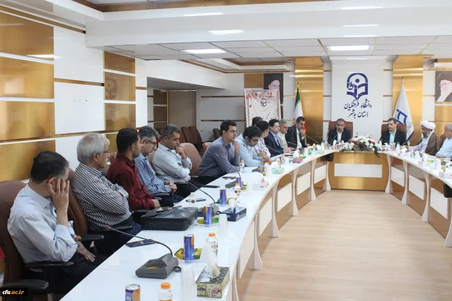 با حضور معاون اداره کل حراست دانشگاه فرهنگیان؛
سرپرست اداره حراست دانشگاه فرهنگیان استان بوشهر معارفه شد 3