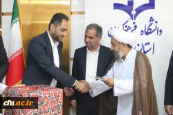 با حضور معاون اداره کل حراست دانشگاه فرهنگیان؛
سرپرست اداره حراست دانشگاه فرهنگیان استان بوشهر معارفه شد 2