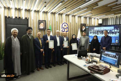 قدردانی دانشگاه فرهنگیان از سه دانشجومعلم برتر جشنواره دانشجوی نمونه کشوری