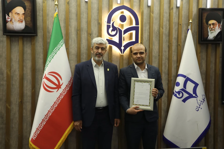 قدردانی دانشگاه فرهنگیان از سه دانشجومعلم برتر جشنواره دانشجوی نمونه کشوری 14