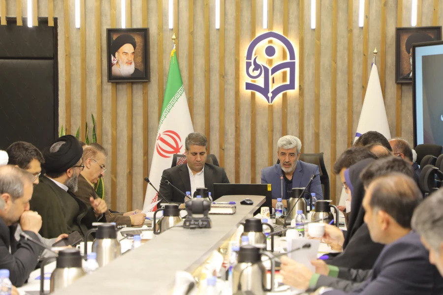 انعقاد الاجتماع المشترك بين أعضاء هيئة رئاسة جامعة فرهنجيان ومجلس معاوني إدارة التربية والتعليم بمدينة طهران 5