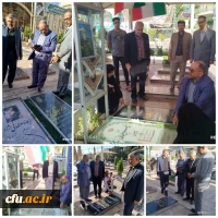 بازدید رئیس بسیج اساتید دانشگاه فرهنگیان کشور از دانشگاه فرهنگیان کرمان 4