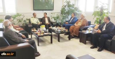دیدار سرپرست دانشگاه فرهنگیان گلستان با فرمانده انتظامی استان به مناسبت هفته نیروی انتظامی