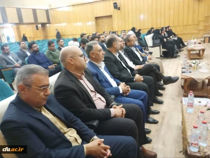 مراسم تکریم و معارفه رئیس حراست دانشگاه فرهنگیان استان فارس