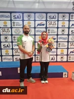 فاطمه شکاری دانشجومعلم اصفهانی، برنز جهانی تیراندازی جوانان را برای ایران و دانشگاه فرهنگیان به ارمغان آورد 2