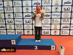 فاطمه شکاری دانشجومعلم اصفهانی، برنز جهانی تیراندازی جوانان را برای ایران و دانشگاه فرهنگیان به ارمغان آورد 4