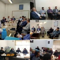 نشست مسئول نهاد نمایندگی مقام معظم رهبری در دانشگاه فرهنگیان با مدیران و کارشناسان معاونت فرهنگی و تربیتی برگزار شد
 2