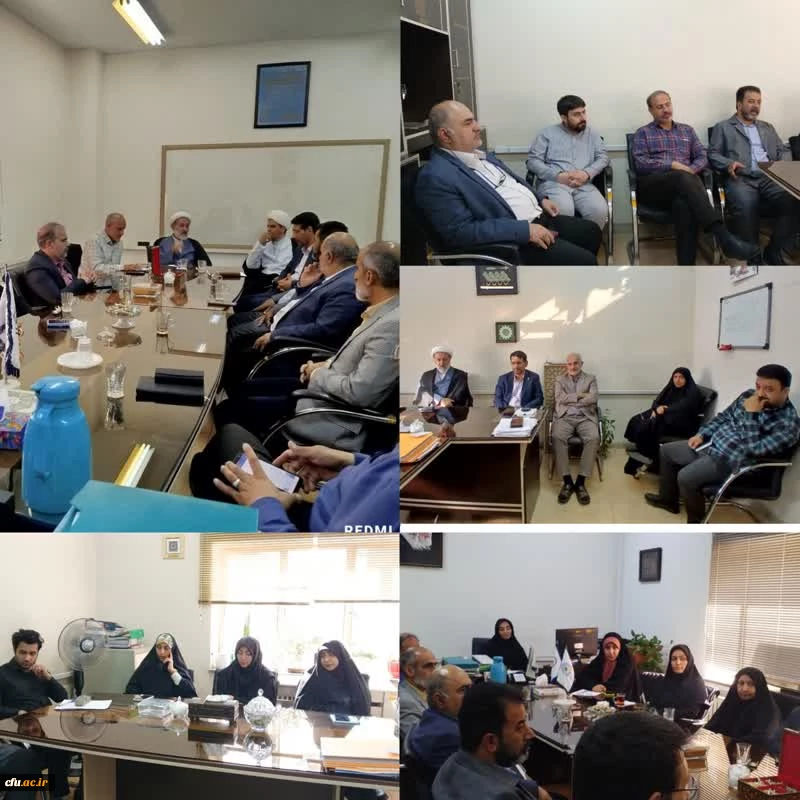 نشست مسئول نهاد نمایندگی مقام معظم رهبری در دانشگاه فرهنگیان با مدیران و کارشناسان معاونت فرهنگی و تربیتی برگزار شد
 2