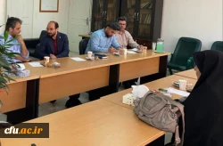 برگزاری نشست تخصصی مرکز نظارت، ارزیابی و تضمین دانشگاه فرهنگیان با هیات نظارت، ارزیابی و آمایش آموزش عالی استان تهران
 2