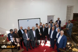 نشست مشترک  رئیس دانشگاه فرهنگیان آذربایجان شرقی  با معتمدین وخیرین استان آذربایجان شرقی  5