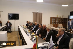 نشست مشترک  رئیس دانشگاه فرهنگیان آذربایجان شرقی  با معتمدین وخیرین استان آذربایجان شرقی  11