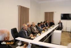 نشست مشترک  رئیس دانشگاه فرهنگیان آذربایجان شرقی  با معتمدین وخیرین استان آذربایجان شرقی  12