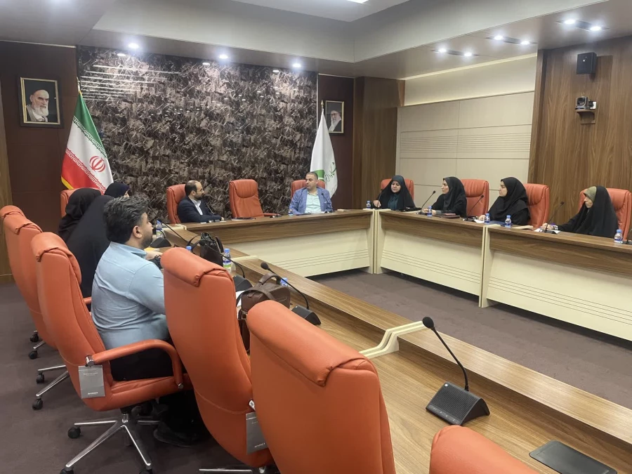 دیدار سرپرست مرکز نظارت، ارزیابی و تضمین کیفیت دانشگاه فرهنگیان با رئیس مرکز ارزیابی و پایش عملکرد دانشگاه الزهرا(س) 2