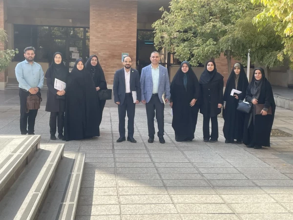 دیدار سرپرست مرکز نظارت، ارزیابی و تضمین کیفیت دانشگاه فرهنگیان با رئیس مرکز ارزیابی و پایش عملکرد دانشگاه الزهرا(س) 2