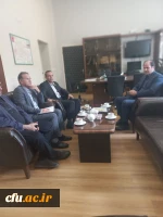 دیدار رییس دانشگاه  فرهنگیان تبریز با مدیران کل اقتصاد و دارایی و امور مالیاتی استان   آذربایجان شرقی  3
