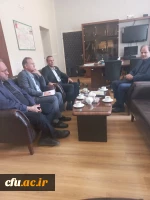 دیدار رییس دانشگاه  فرهنگیان تبریز با مدیران کل اقتصاد و دارایی و امور مالیاتی استان   آذربایجان شرقی  4