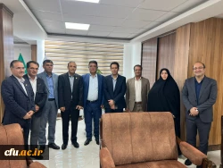 دیدار رییس دانشگاه  فرهنگیان تبریز با مدیران کل اقتصاد و دارایی و امور مالیاتی استان   آذربایجان شرقی  5