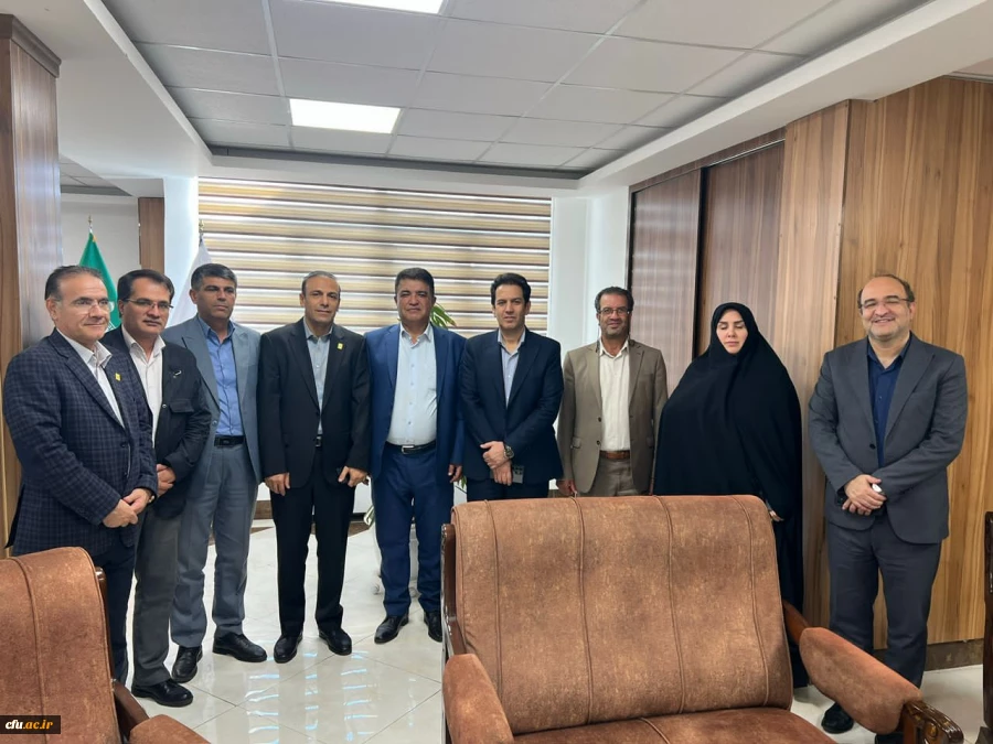 دیدار رییس دانشگاه  فرهنگیان تبریز با مدیران کل اقتصاد و دارایی و امور مالیاتی استان   آذربایجان شرقی  5