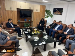 دیدار رییس دانشگاه  فرهنگیان تبریز با مدیران کل اقتصاد و دارایی و امور مالیاتی استان   آذربایجان شرقی  7