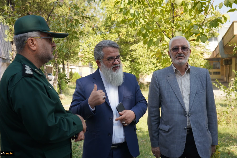 آئین کلنگ زنی ساخت یادمان شهید عزیز گمنام (خوشنام) در دانشگاه فرهنگیان استان کهگیلویه و بویراحمد 2