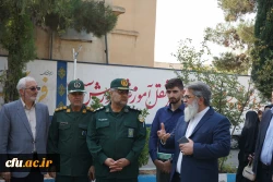 آئین کلنگ زنی ساخت یادمان شهید عزیز گمنام (خوشنام) در دانشگاه فرهنگیان استان کهگیلویه و بویراحمد 4