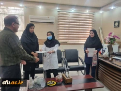 برپایی ایستگاه سلامت جسم و روان در پردیس بنت الهدی صدر بوشهر 7