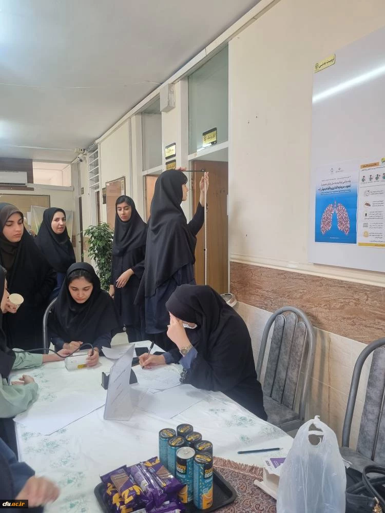 برپایی ایستگاه سلامت جسم و روان در پردیس بنت الهدی صدر بوشهر 12