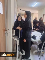 برپایی ایستگاه سلامت جسم و روان در پردیس بنت الهدی صدر بوشهر 14