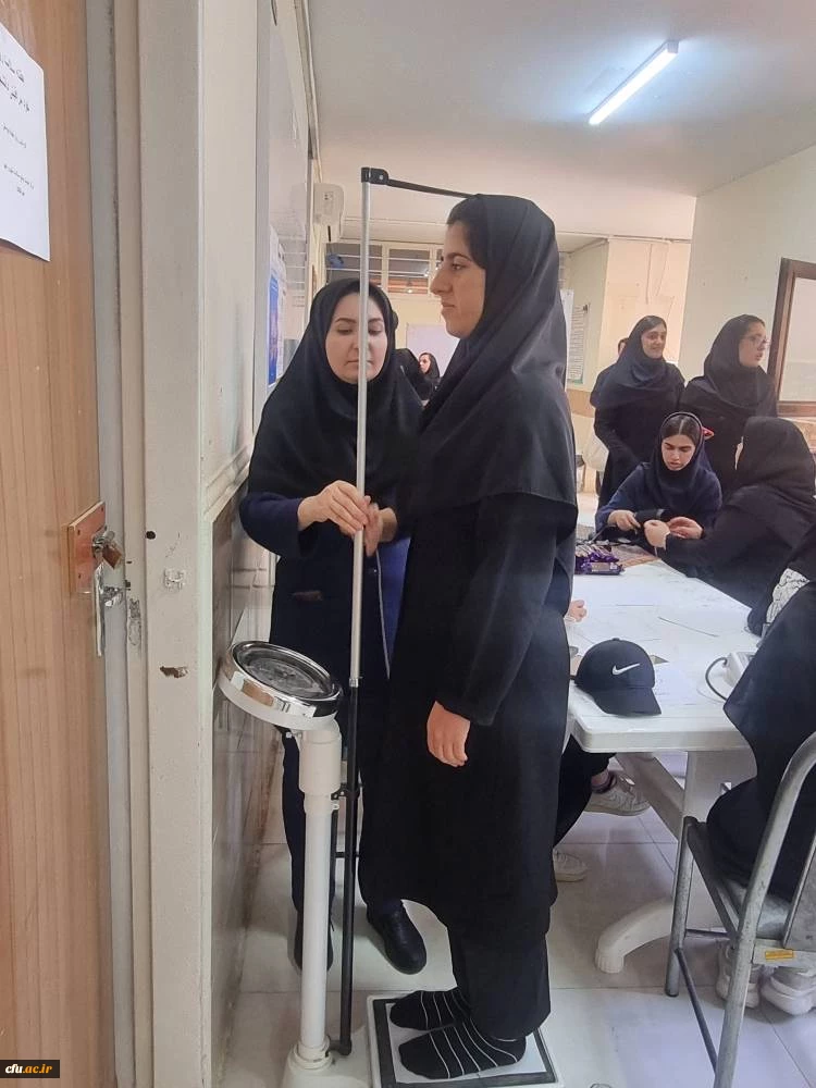 برپایی ایستگاه سلامت جسم و روان در پردیس بنت الهدی صدر بوشهر 14