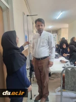 برپایی ایستگاه سلامت جسم و روان در پردیس بنت الهدی صدر بوشهر 16