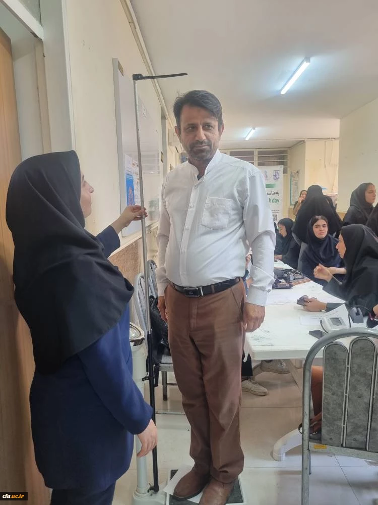 برپایی ایستگاه سلامت جسم و روان در پردیس بنت الهدی صدر بوشهر 16