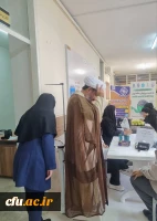 برپایی ایستگاه سلامت جسم و روان در پردیس بنت الهدی صدر بوشهر 19