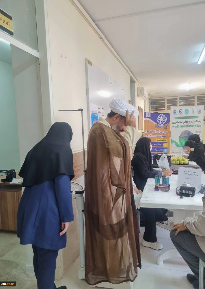 برپایی ایستگاه سلامت جسم و روان در پردیس بنت الهدی صدر بوشهر 19