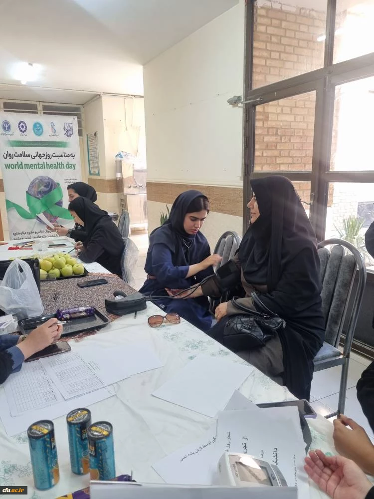 برپایی ایستگاه سلامت جسم و روان در پردیس بنت الهدی صدر بوشهر 20