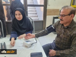 برپایی ایستگاه سلامت جسم و روان در پردیس بنت الهدی صدر بوشهر 21