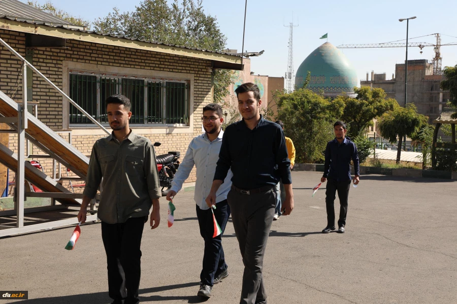 آیین استقبال از نودانشجومعلمان در پردیس نسیبه 7