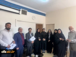  جلسه هماهنگی مسوولین قطب های تعیین شده دانشگاه فرهنگیان، در دفتر مدیرکل امور شاهد و ایثارگران برگزار شد. 9