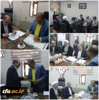 امضای تفاهم نامه همکاری بین دانشگاه فرهنگیان یزد و بنیاد فرهنگی حضرت مهدی موعود(عج)
 2