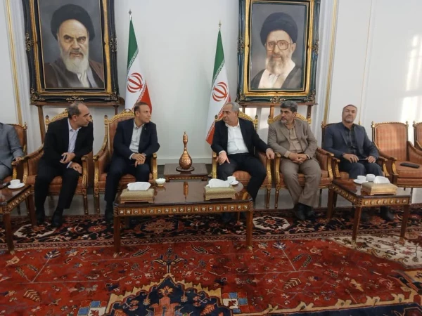 دیدار رئیس دانشگاه فرهنگیان  تبریز بااستاندار آذربایجان شرقی  2