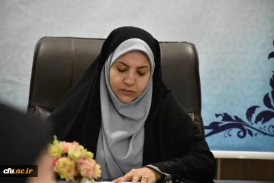 نشست سرپرست دانشگاه فرهنگیان چهارمحال و بختیاری با اعضای شورای صنفی دانشجویان