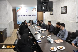 نشست صمیمی رئیس دانشگاه فرهنگیان استان با اعضای شورای صنفی دانشجویان
 2