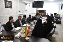 نشست صمیمی رئیس دانشگاه فرهنگیان استان با اعضای شورای صنفی دانشجویان
 6