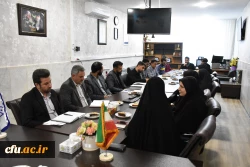 نشست صمیمی رئیس دانشگاه فرهنگیان استان با اعضای شورای صنفی دانشجویان
 7