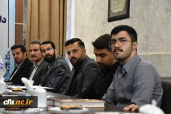 نشست صمیمی رئیس دانشگاه فرهنگیان استان با اعضای شورای صنفی دانشجویان
 9