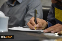 نشست صمیمی رئیس دانشگاه فرهنگیان استان با اعضای شورای صنفی دانشجویان
 11