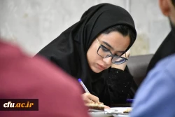 نشست صمیمی رئیس دانشگاه فرهنگیان استان با اعضای شورای صنفی دانشجویان
 13