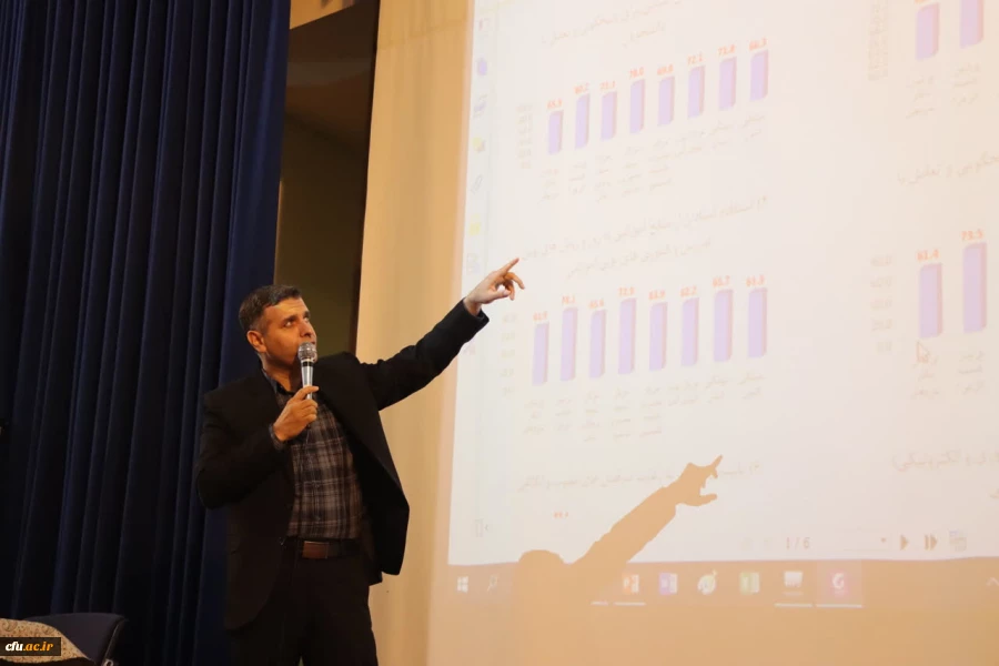 برگزاری نشست توجیهی ویژه دانشجومعلمان جدیدالورود پردیس دکتر شریعتی ساری با محوریت آشنایی با حوزه نظارت و ارزیابی دانشگاه  5